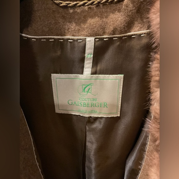 COUTURE GAISBERGER SILK COAT - Picture 12 of 15